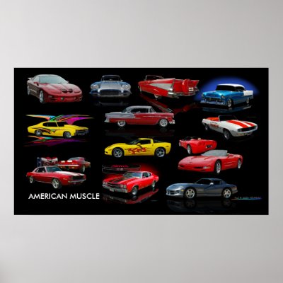 AMERICAN MUSCLE PRINT by fredsredt