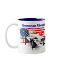 American Muscle U.S.A. Flag Camaro Car Coffee Mug