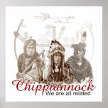 American Native Indian Poster We are all related posters