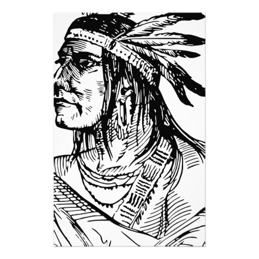 American native stationery | Zazzle