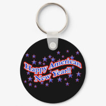 American New Year keychains by Giftsforeverything American New Year keychains