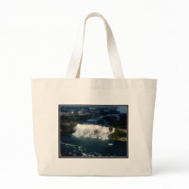 American Niagara Falls: Aerial View from Skylon Tote Bags