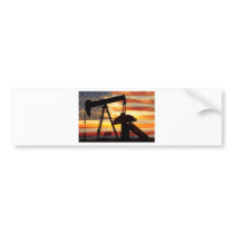 American Oil Bumper Sticker
