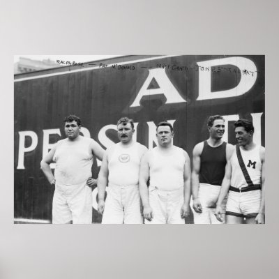 American Olympians in Stockholm, 1912 Print by Photoblog