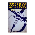 American Orchestra 1936 WPA posters