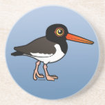 American Oystercatcher Beverage Coaster