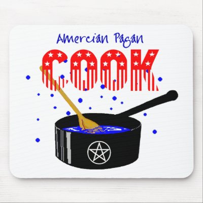 American Pagan Cook Mouse Pads by rayvinsrainbow