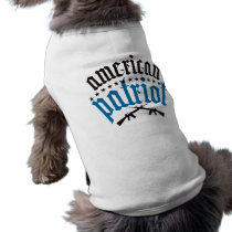 American Patriot - Blue Doggie Tee