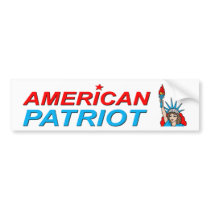 American Patriot Liberty Tattoo bumper stickers