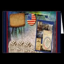 American Patriot Note Card cards