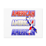 American Patriotic Ribbon Post Cards