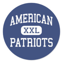 American - Patriots - High School - Miami Florida stickers by customteamsportswear American - Patriots - High School - Miami Florida stickers
