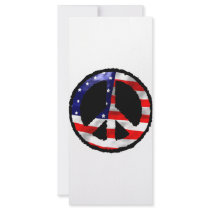 American Peace rack cards