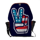 American Peace Rickshaw Messenger Bag