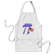 AMERICAN PI (PIE) - MATH HUMOR APRON