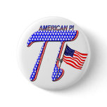 AMERICAN PI (PIE) - MATH HUMOR PINS