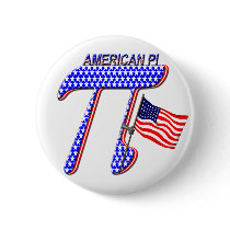AMERICAN PI (PIE) - MATH HUMOR PINS