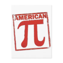 American Pi Postcard