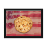 American Pie on Old Glory Postcard