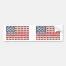 American Pirate Flag Bumper Stickers