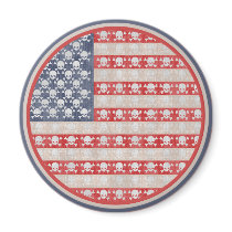 American Pirate Flag Fridge Magnets