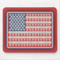 American Pirate Flag Mouse Pads