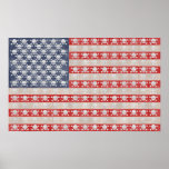 American Pirate Flag Print