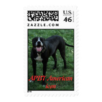 American Pit Bull Terrier- A Family Dog Stamp