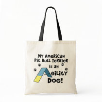 American Pit Bull Terrier Agility Dog bags by MenagerieMayhem American Pit Bull Terrier Agility Dog bags