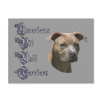 American Pit Bull Terrier (APBT) Postcard