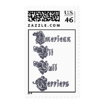 American Pit Bull Terrier (APBT) Stamp