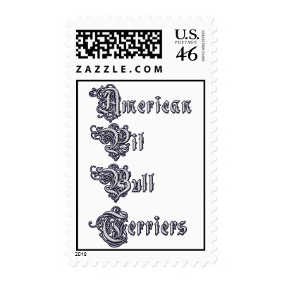 American Pit Bull Terrier (APBT) Stamp by BullyForUs
