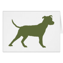 American Pit Bull Terrier Greeting Card