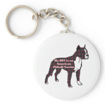 American Pit Bull Terrier Gifts Keychains