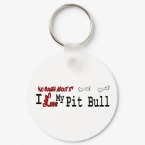 American Pit Bull Terrier Gifts keychains