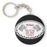 American Pit Bull Terrier Gifts Key Chain