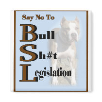 American Pit Bull Terrier Gifts magnets by DogsByDezign American Pit Bull Terrier Gifts magnets