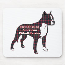 American Pit Bull Terrier Gifts Mouse Pads