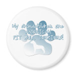 American Pit Bull Terrier Grandchildren Magnet