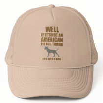 American Pit Bull Terrier Hat