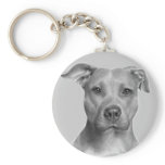 American Pit Bull Terrier Keychains