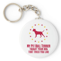 American Pit Bull Terrier Keychains