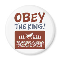 American Pit Bull Terrier Fridge Magnets