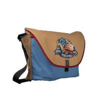American Pit Bull Terrier Messenger Bag