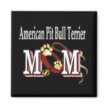 american pit bull terrier mom Magnet