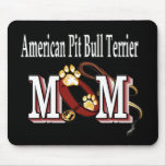 American Pit Bull Terrier Mom Mouse Mats