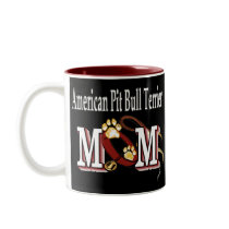 American Pit Bull Terrier Mom Mugs