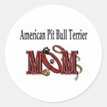 American Pit Bull Terrier Mom Sticker
