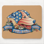 American Pit Bull Terrier Mouse Mats