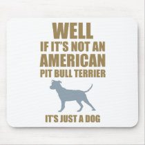 American Pit Bull Terrier Mouse Mats